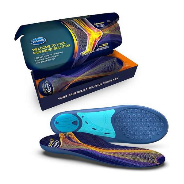 Dr. Scholl's Plantar Fasciitis Sized to Fit Pain Relief Insoles Shoe Inserts with Arch Support for Men and Women