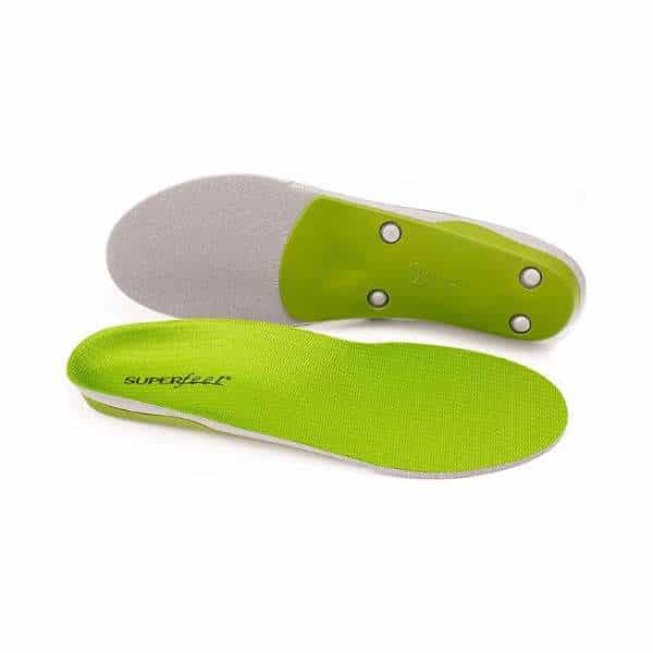 Superfeet Green High Arch Orthotic Support Shoe Insoles